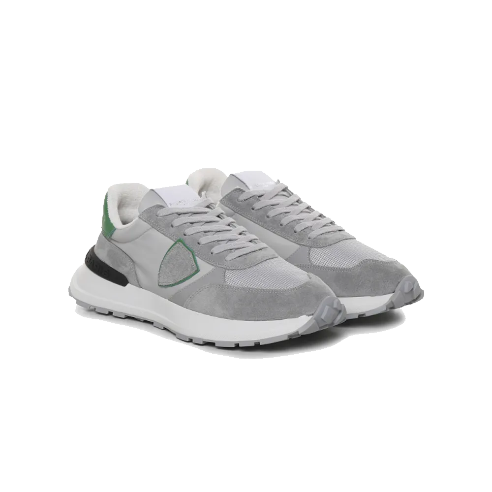 Running Shoes Reviewed Philippe Model Antibes Low Man Foxy Lamine Black Men Argent ATLU-W004