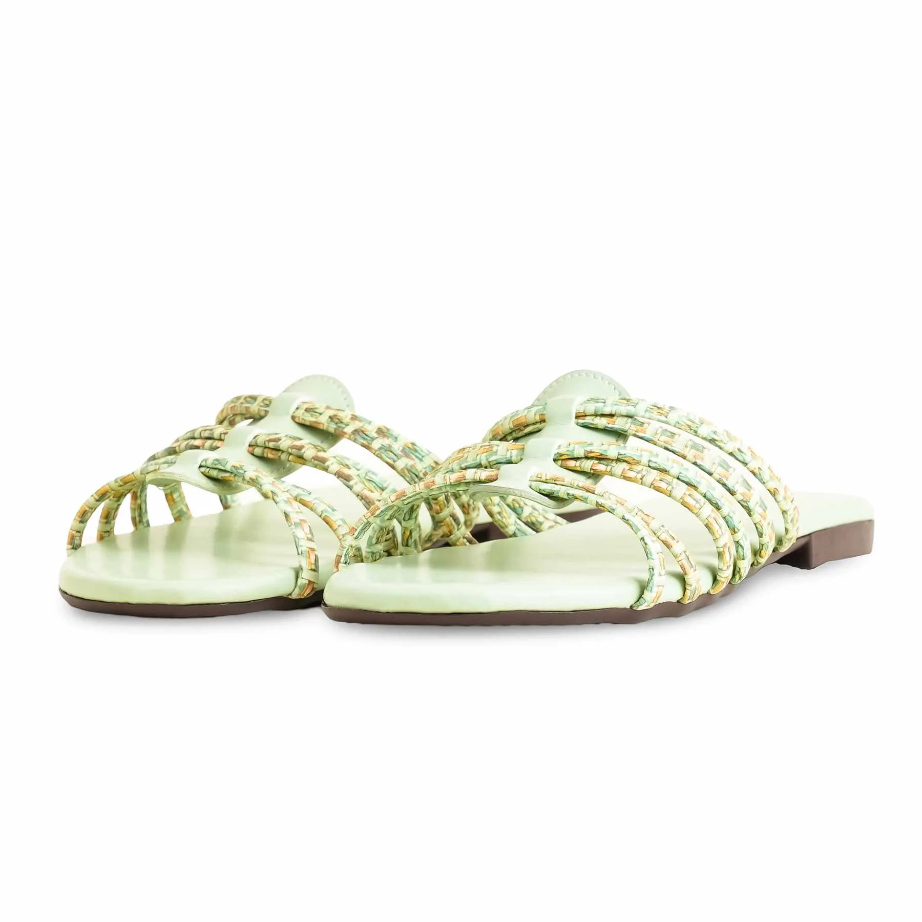 Expensive Slippers PISTAGREEN Casual Women Slipper CL1898