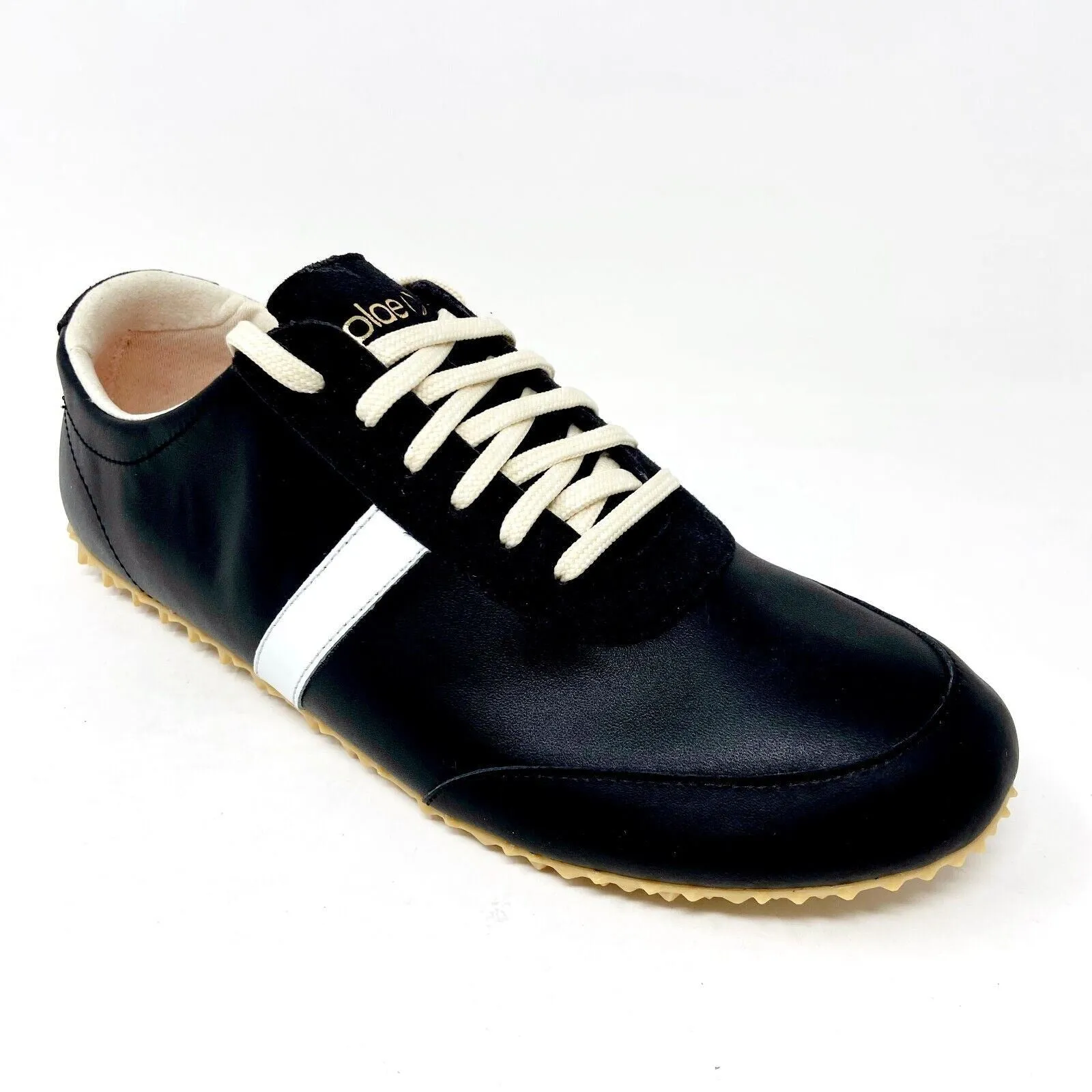 Plae Ecols WP Black Gum Mens Waterproof Leather Shoes Sneakers 559100 001 Waterproof Hiking Shoes Wide Toe Box