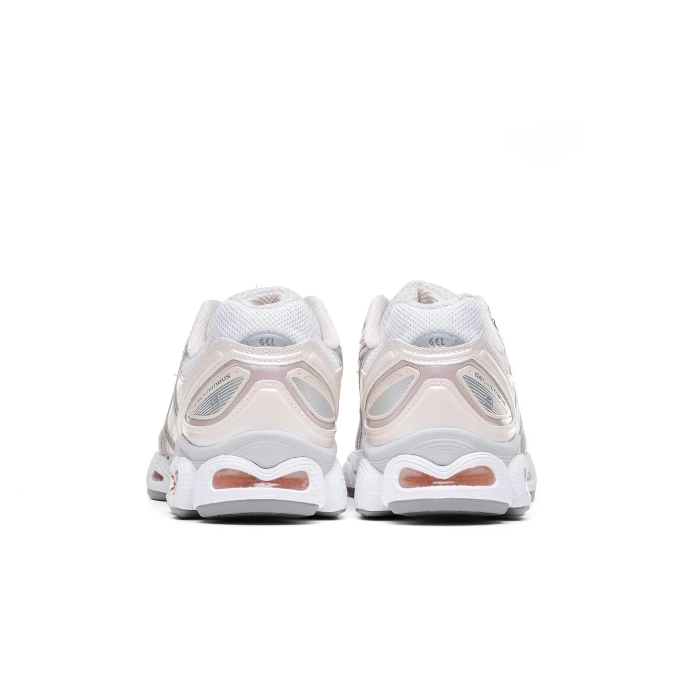 Asics Gel-Nimbus 9 White/Oatmeal Asics Custom Running Shoes