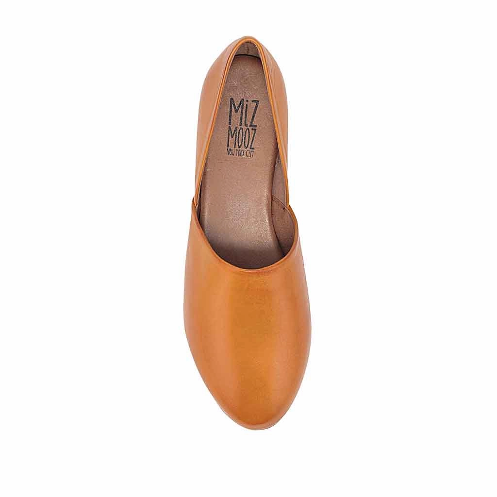 Miz Mooz Kimmy Flat for Women - Ochre Eddie Bauer Oxfords