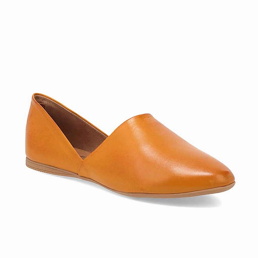 Miz Mooz Kimmy Flat for Women - Ochre Energy Oxfords