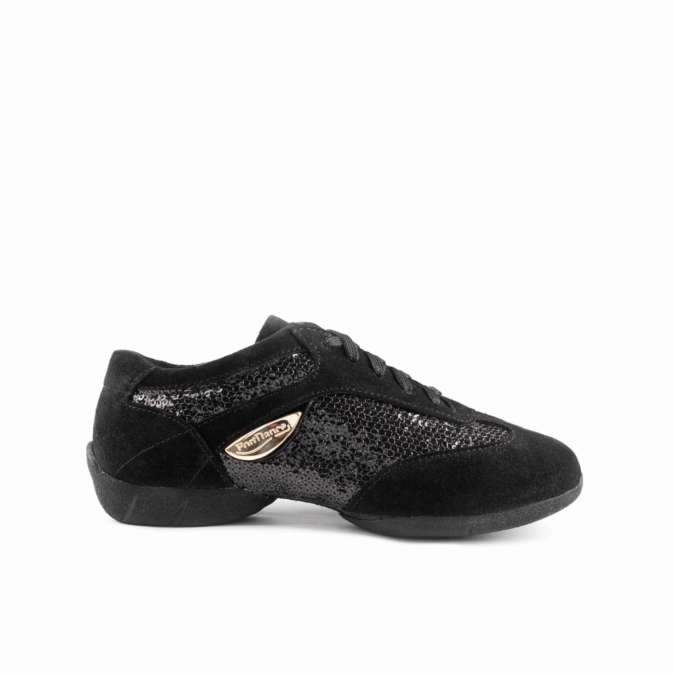 Azure Oxford Square PortDance: Soledad Dance Sneakers: Midnite Mermaid: Split Sole