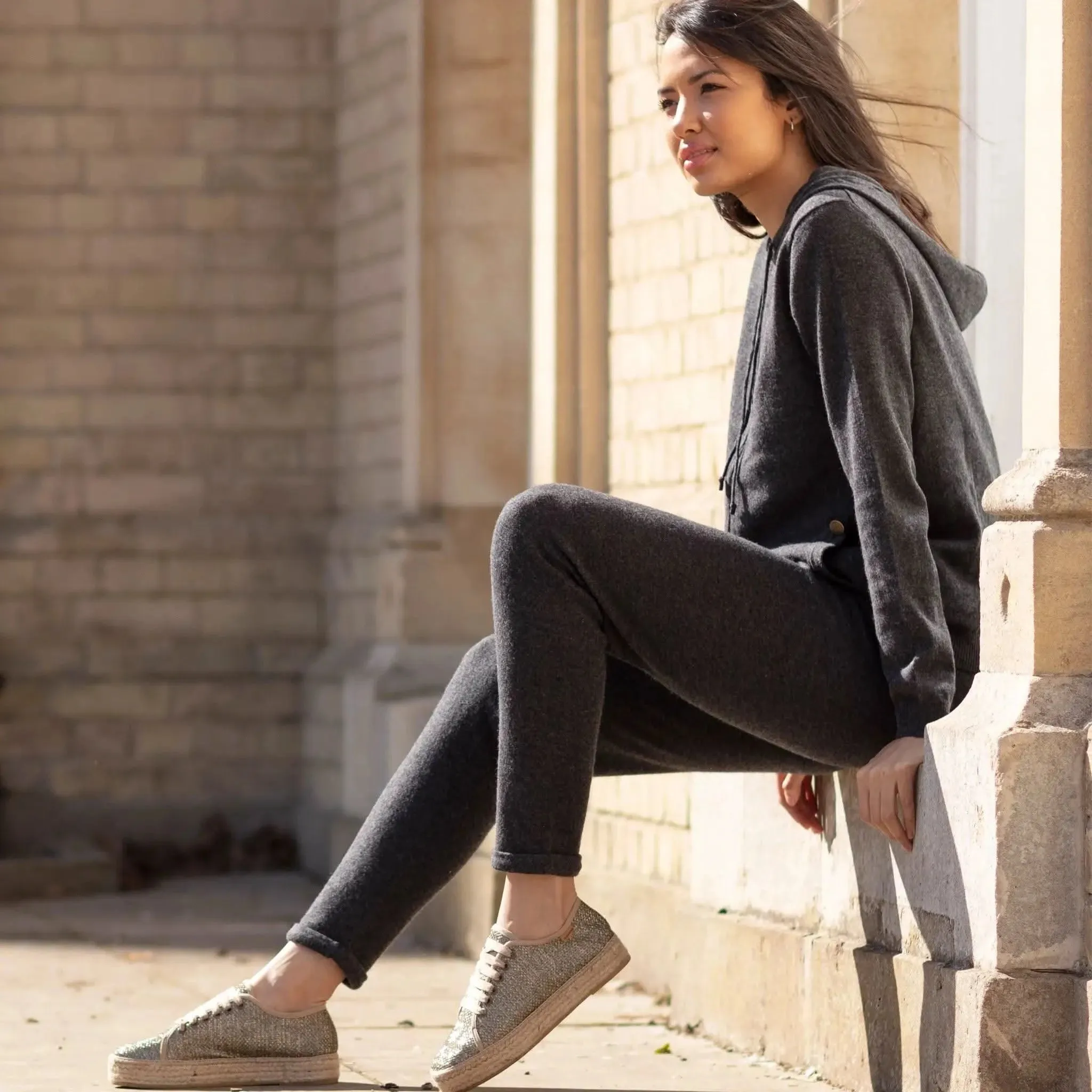 Flat Wide Toe Box Shoes Porto Khaki Trainers