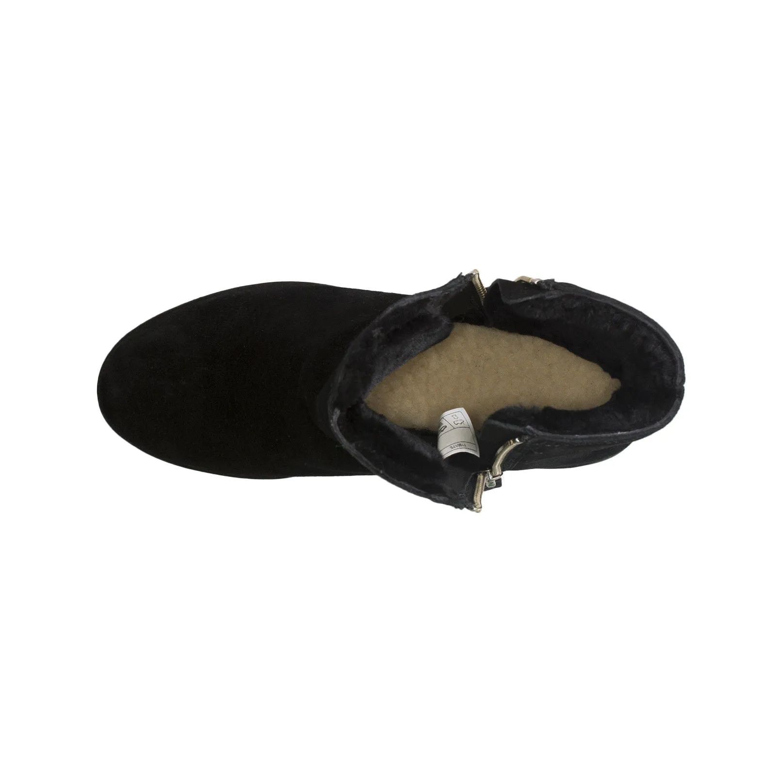 Blousing Boots UGG Shala Black Boots