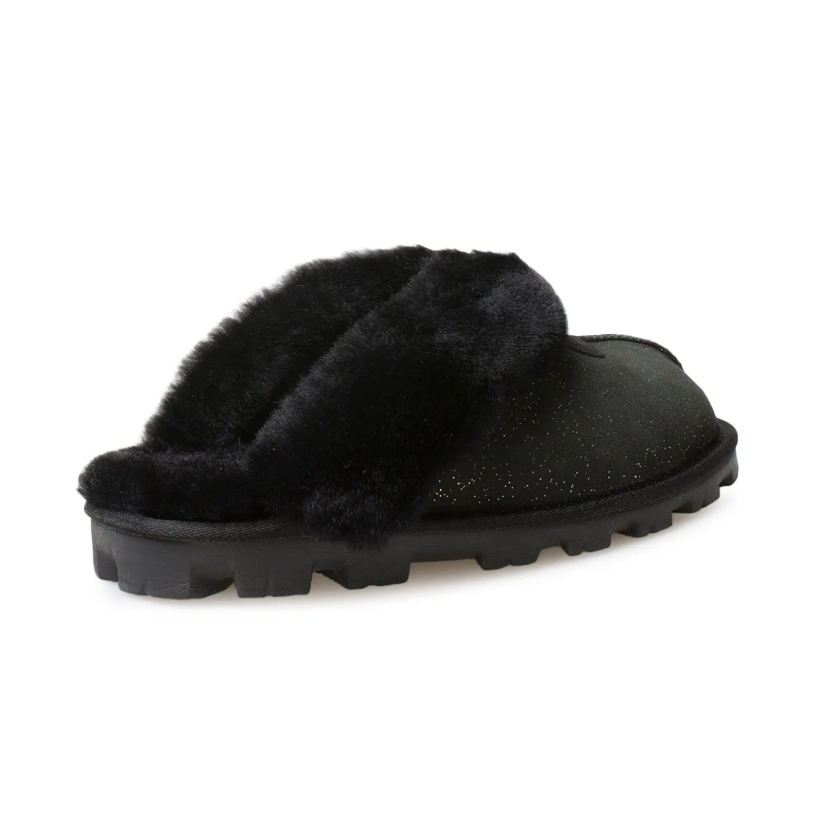 Slippers With Bear UGG Coquette Twinkle Black Slippers - Women's