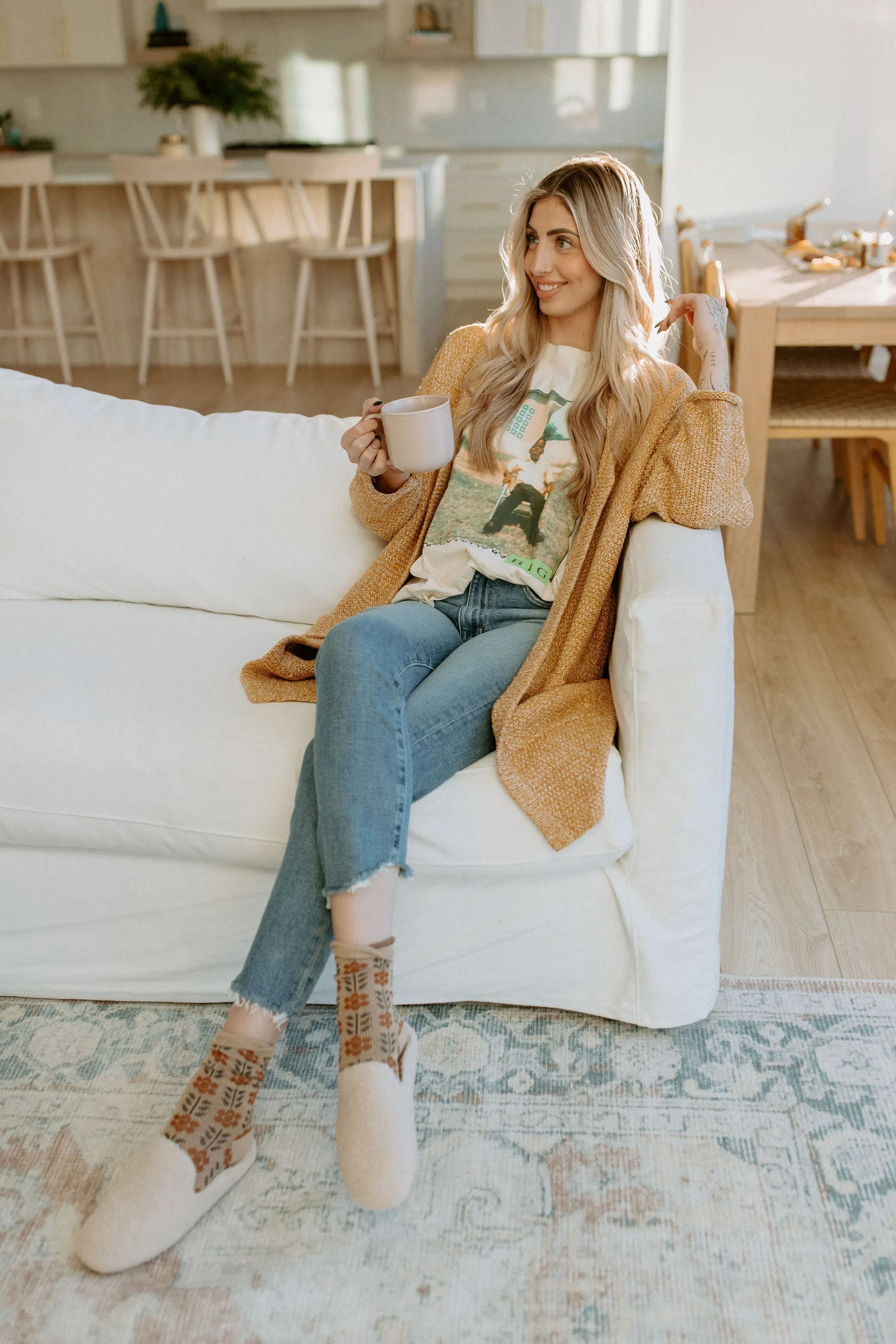 Wrap Around Flat Shoes The Kush Indoor/Outdoor Sherpa Slides - Milk