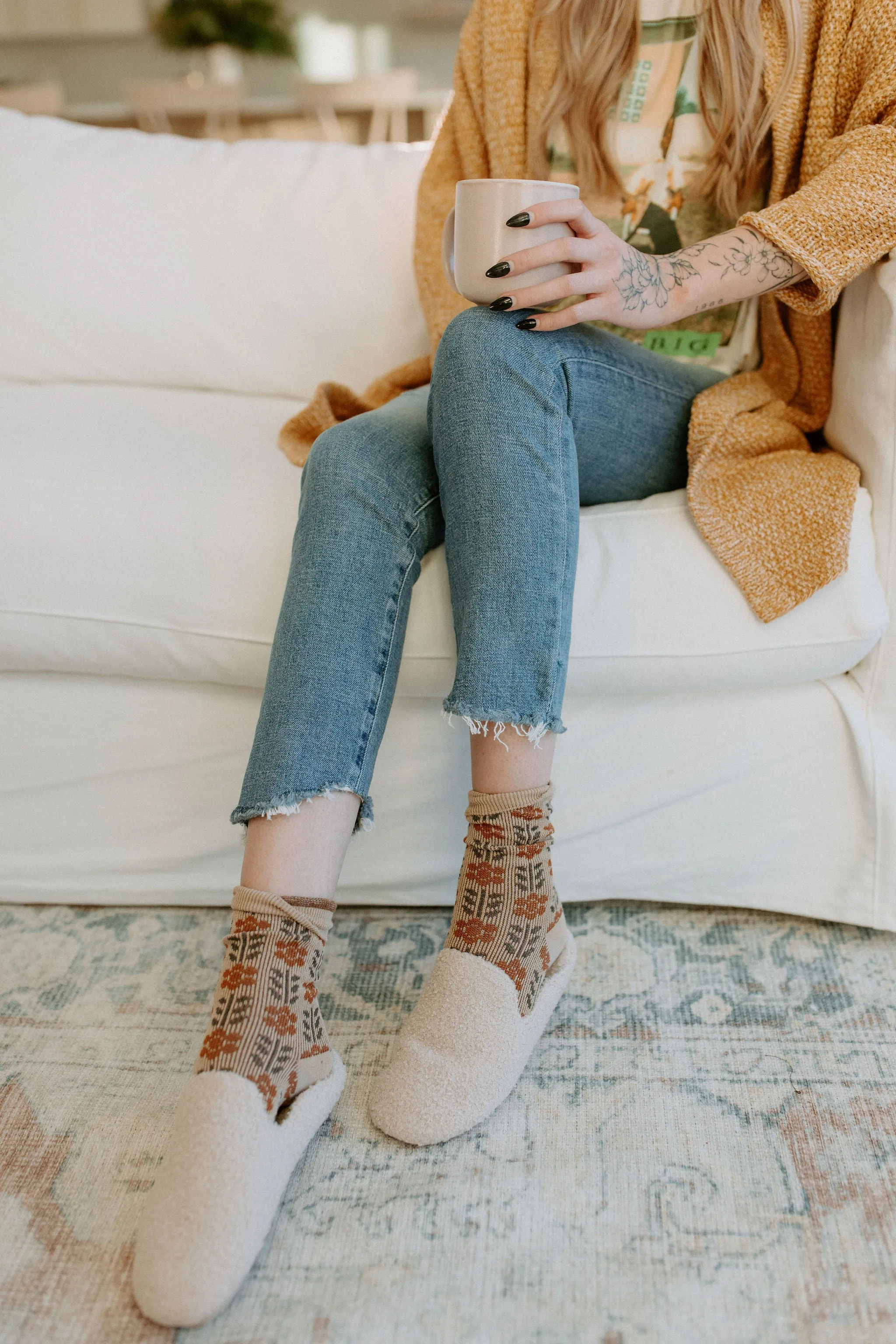 The Kush Indoor/Outdoor Sherpa Slides - Milk Wide Flat Pedal Shoes