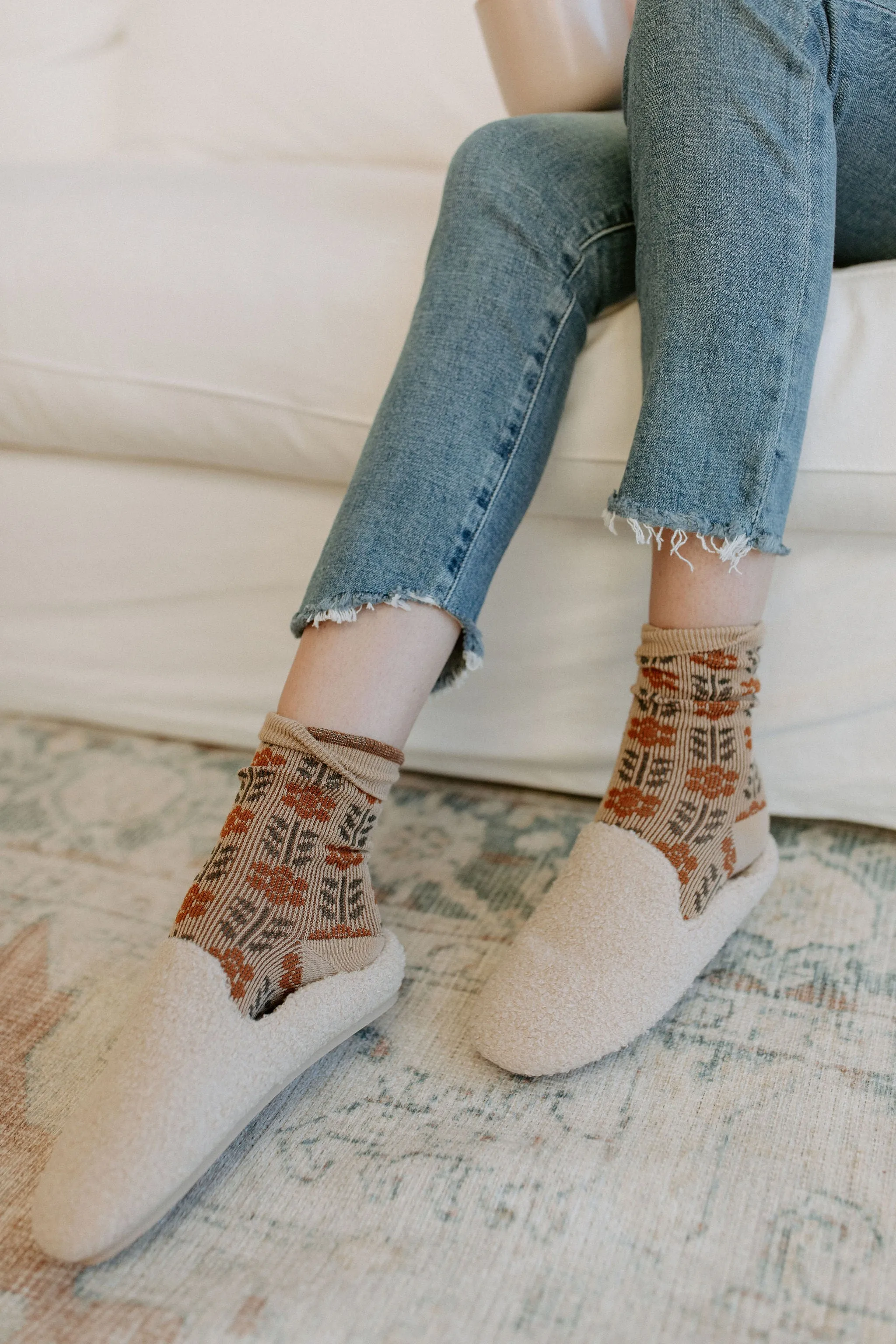 Dressy Flat Shoes Wide Width The Kush Indoor/Outdoor Sherpa Slides - Milk