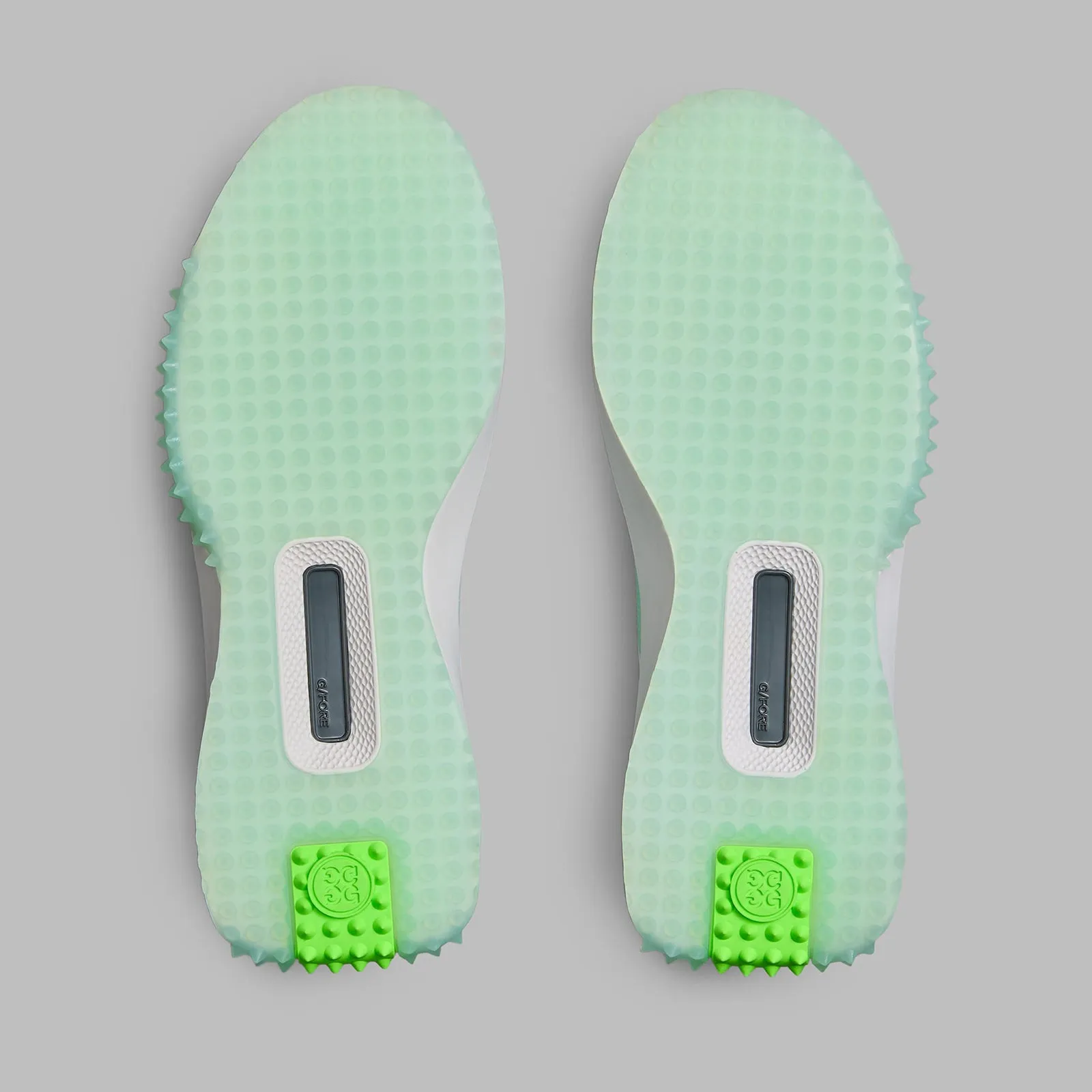 Boa Fj Traditions Golf G/Fore Women's G.112 Perforated Leather Kiltie Golf Shoes - Snow/Menthol