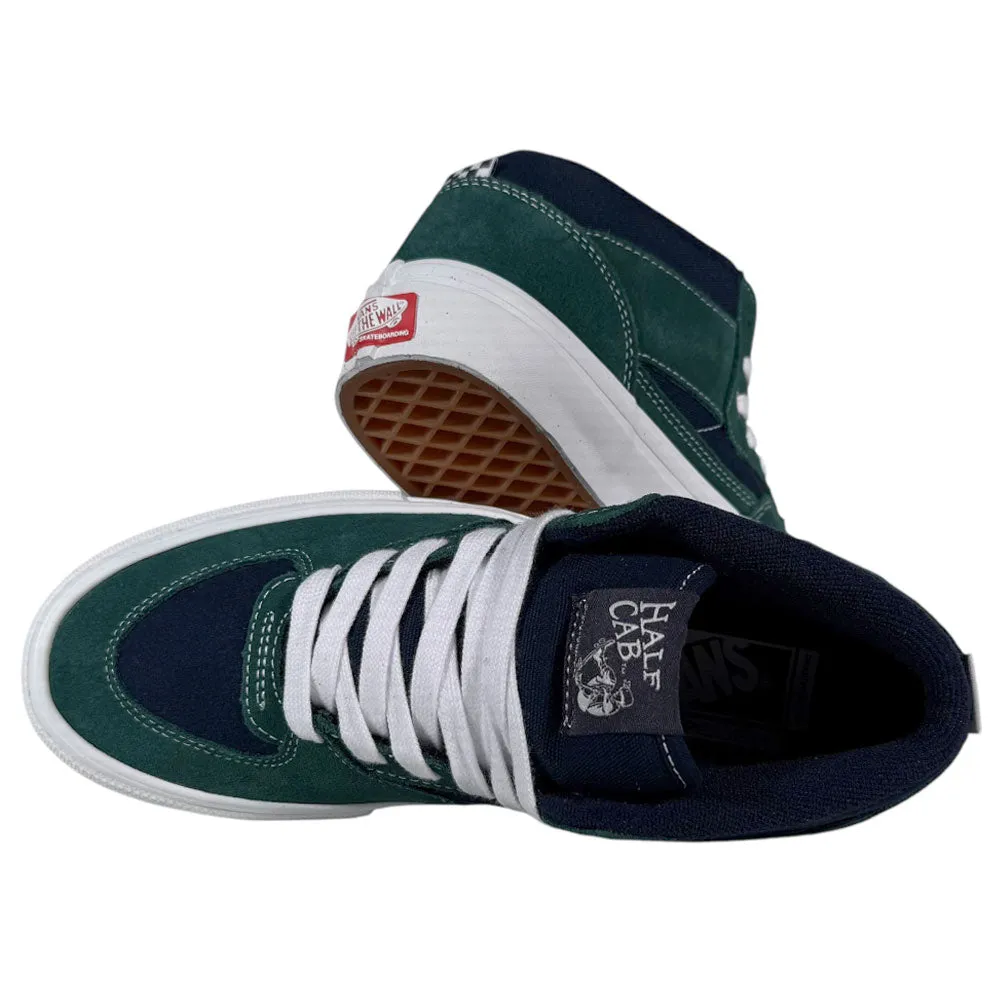 VN0A2Z34BLG Tartan Blue Green Suede Skate Half Cab Vans Shoes 2005 Skate