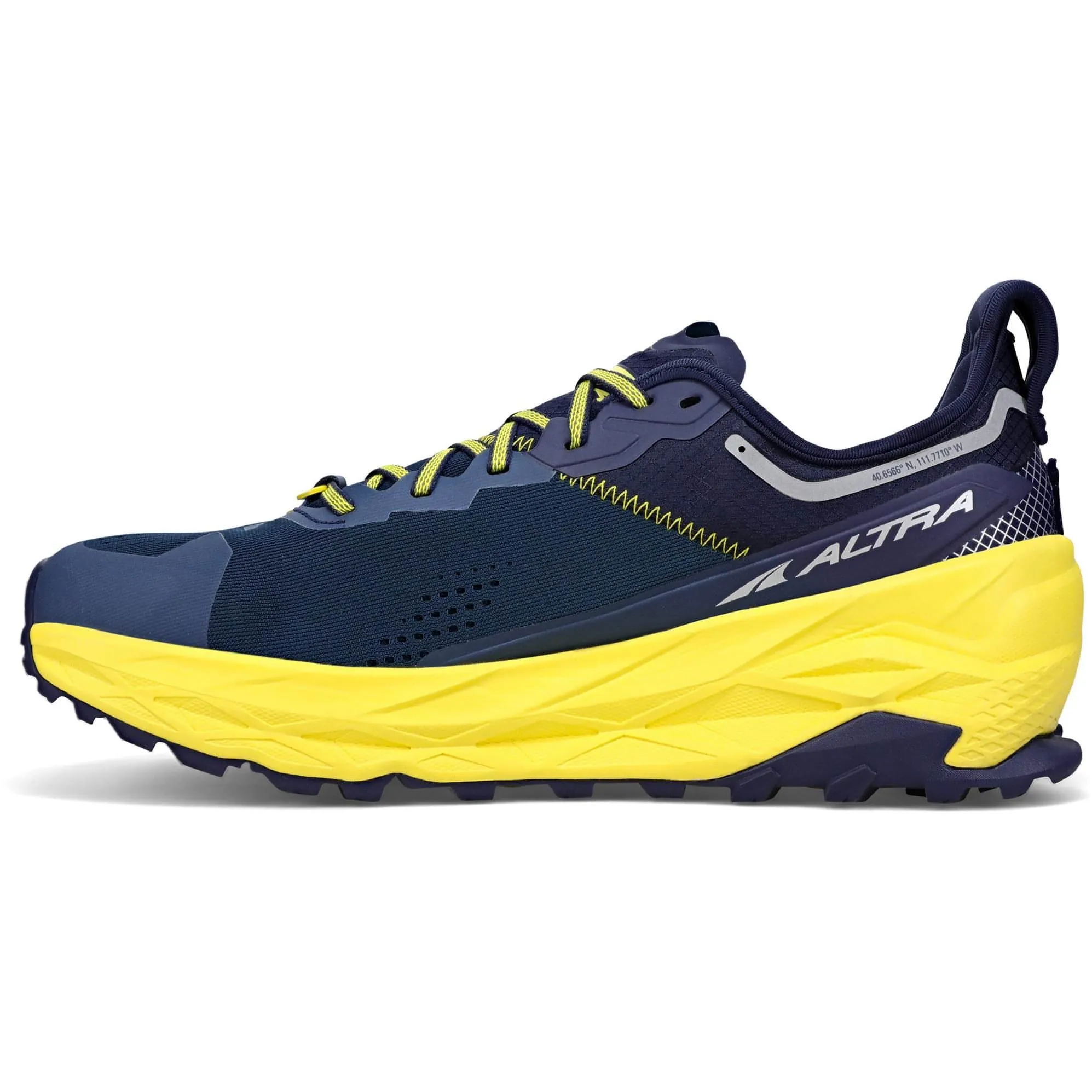 Altra Olympus 5 Mens Trail Running Shoes - Navy Morphlite Trail Shoe