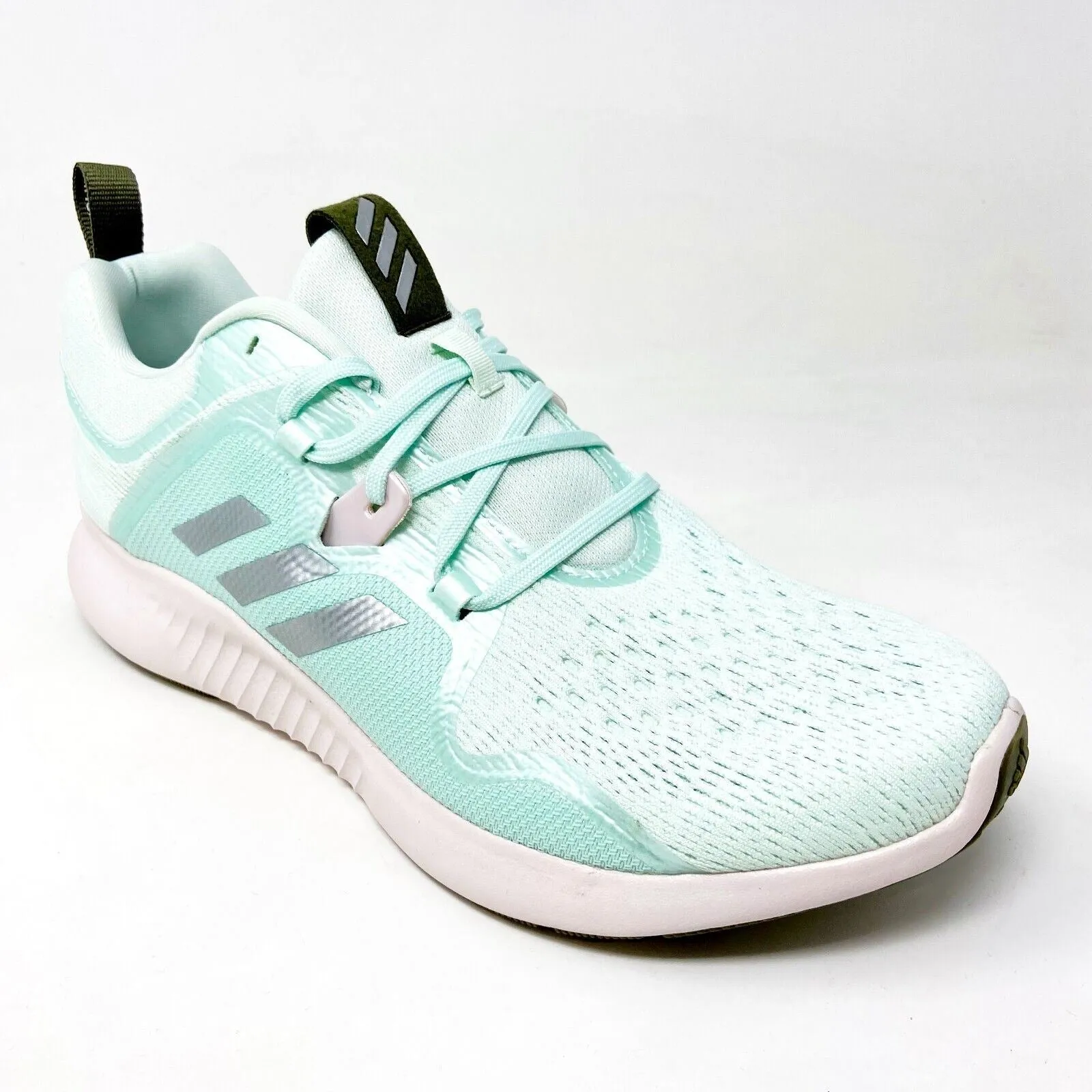 Neutral Trainer Running Shoe Adidas Edgebounce Ice Mint Green Womens Size 11 Running Shoes B96334