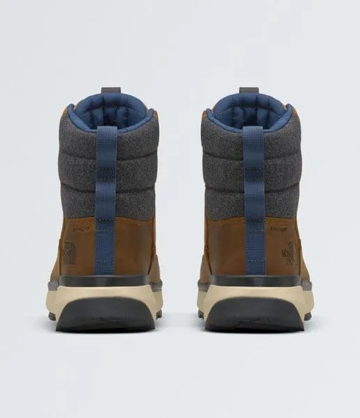 The North Face Mens Bergen Leather Waterproof Boots Winter Waterproof Shoes