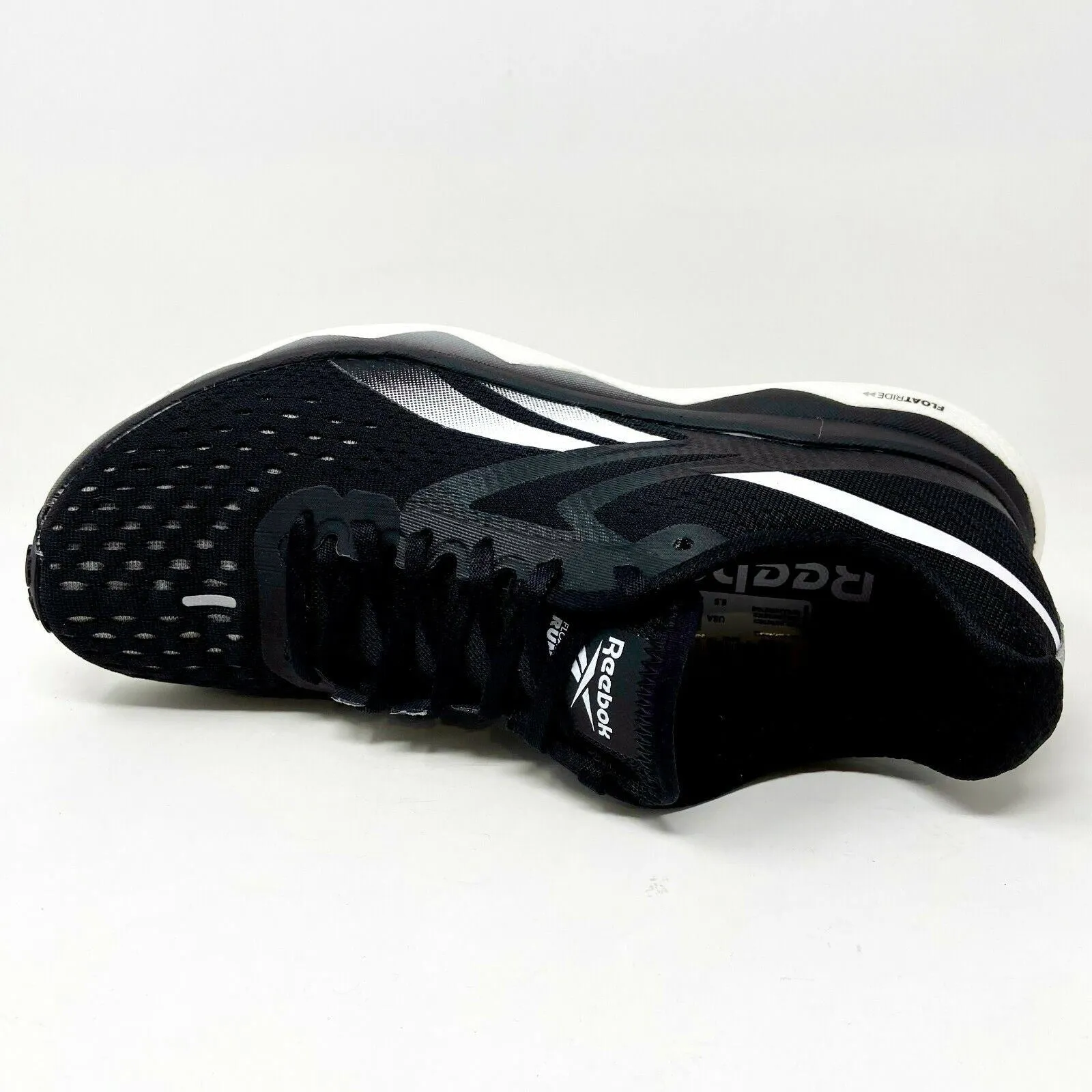 Huarache Running Shoes Reebok Floatride Run Fast 2.0 Black White Mens Size 8.5 Running Shoes EG1746