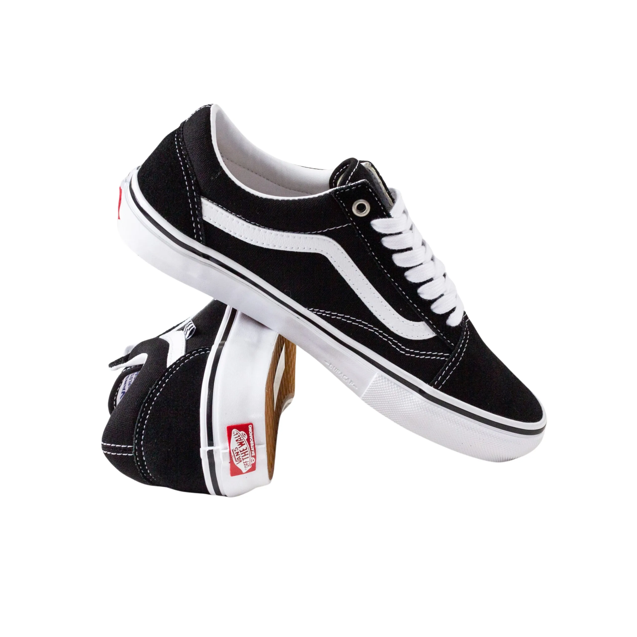 Banana Skate Vans Skate Old Skool Shoes - Black / White