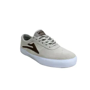 Simple Shoes Skate Lakai Shoes Sheffield White/Bronze Suede