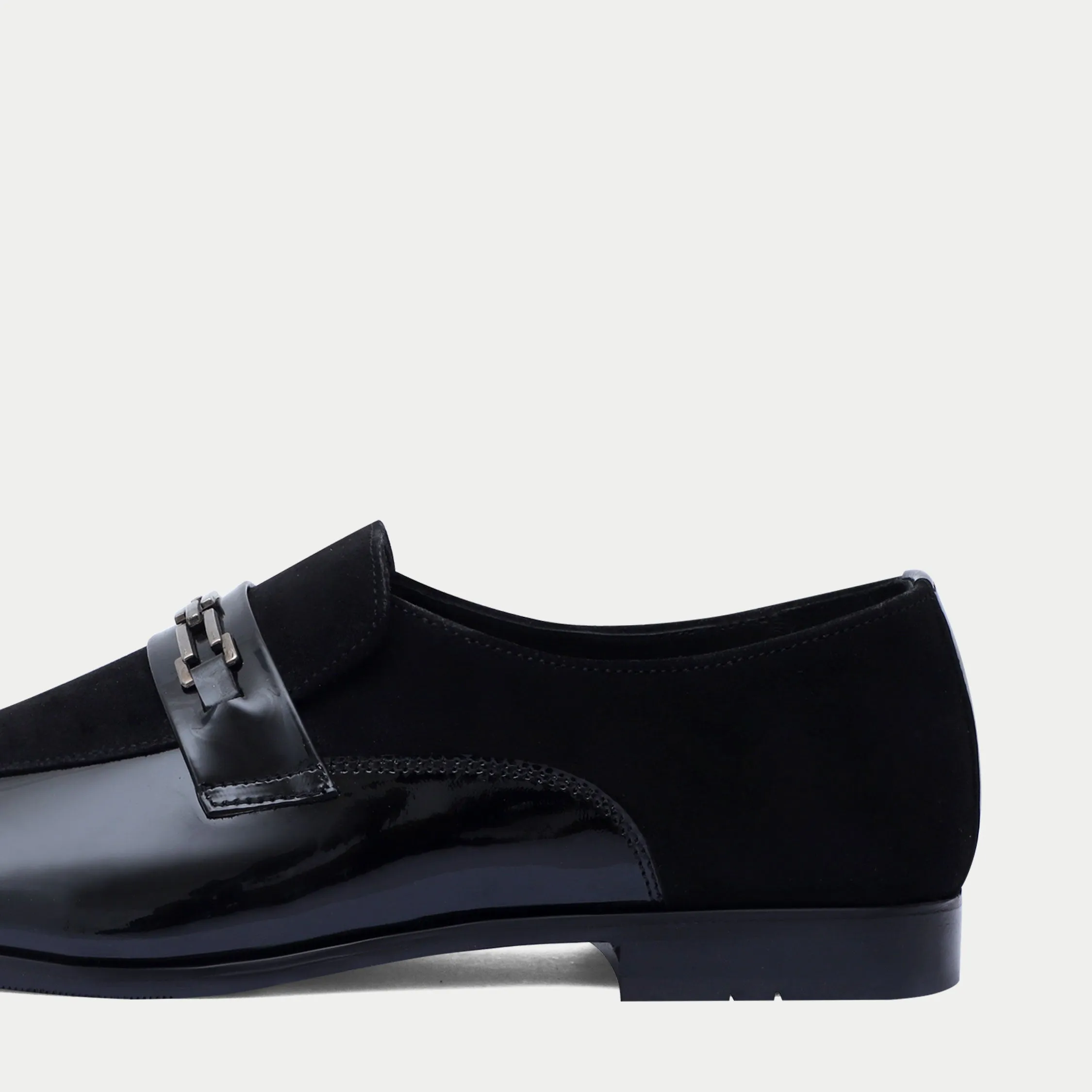 Open Toe Shoes For Business Casual MM2092-BLACK