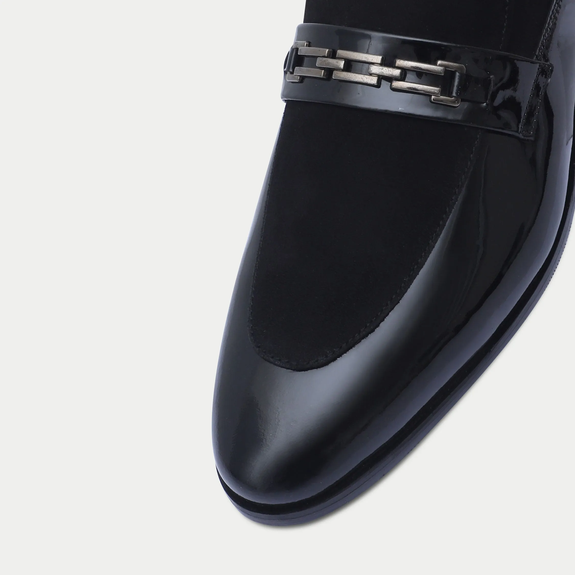 MM2092-BLACK Comfy Casual Slip On Shoes