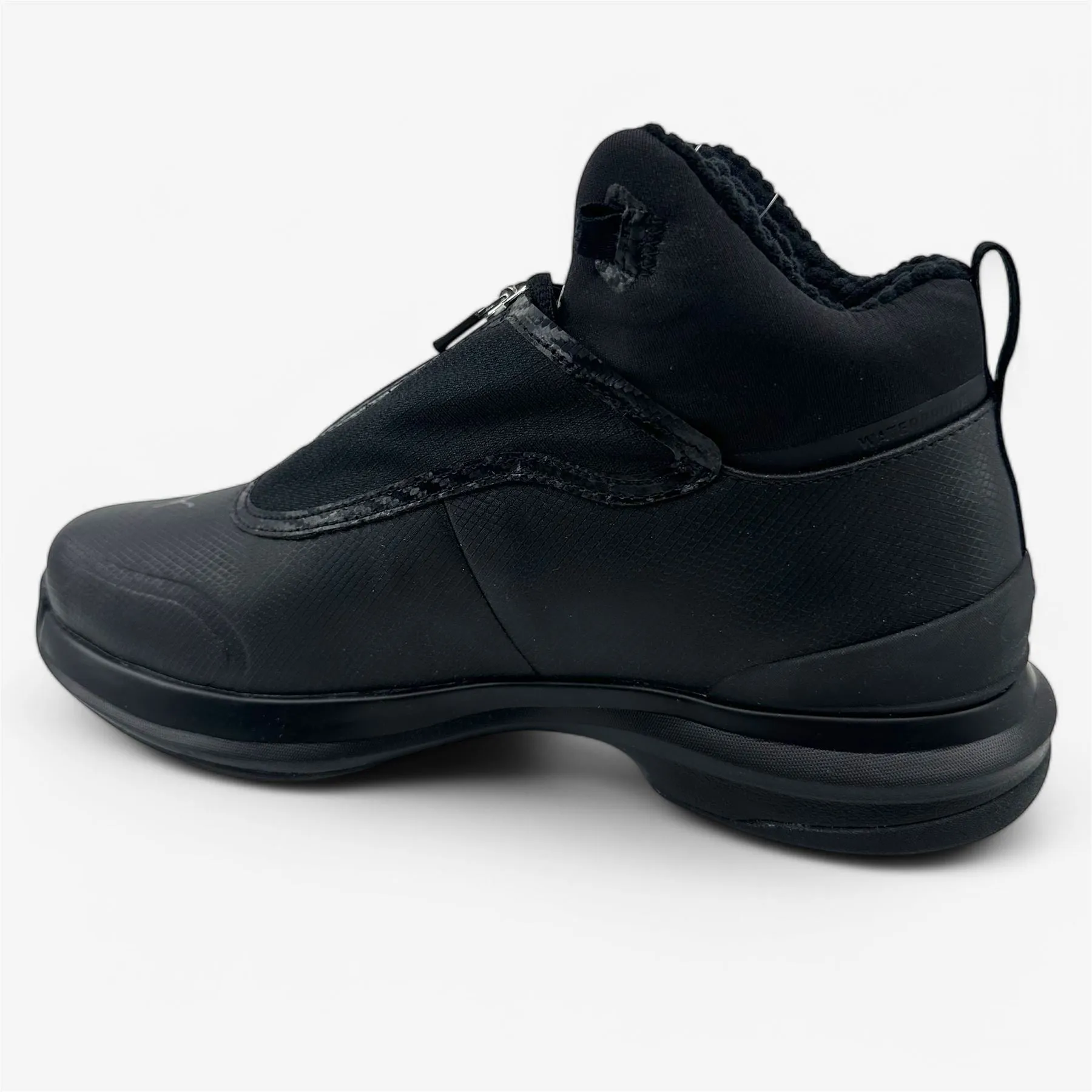 PUMA Drylbl Boot Black Cool Dark Gray Mens Waterproof Golf Shoes Waterproof Slip Resistant Steel Toe Shoes