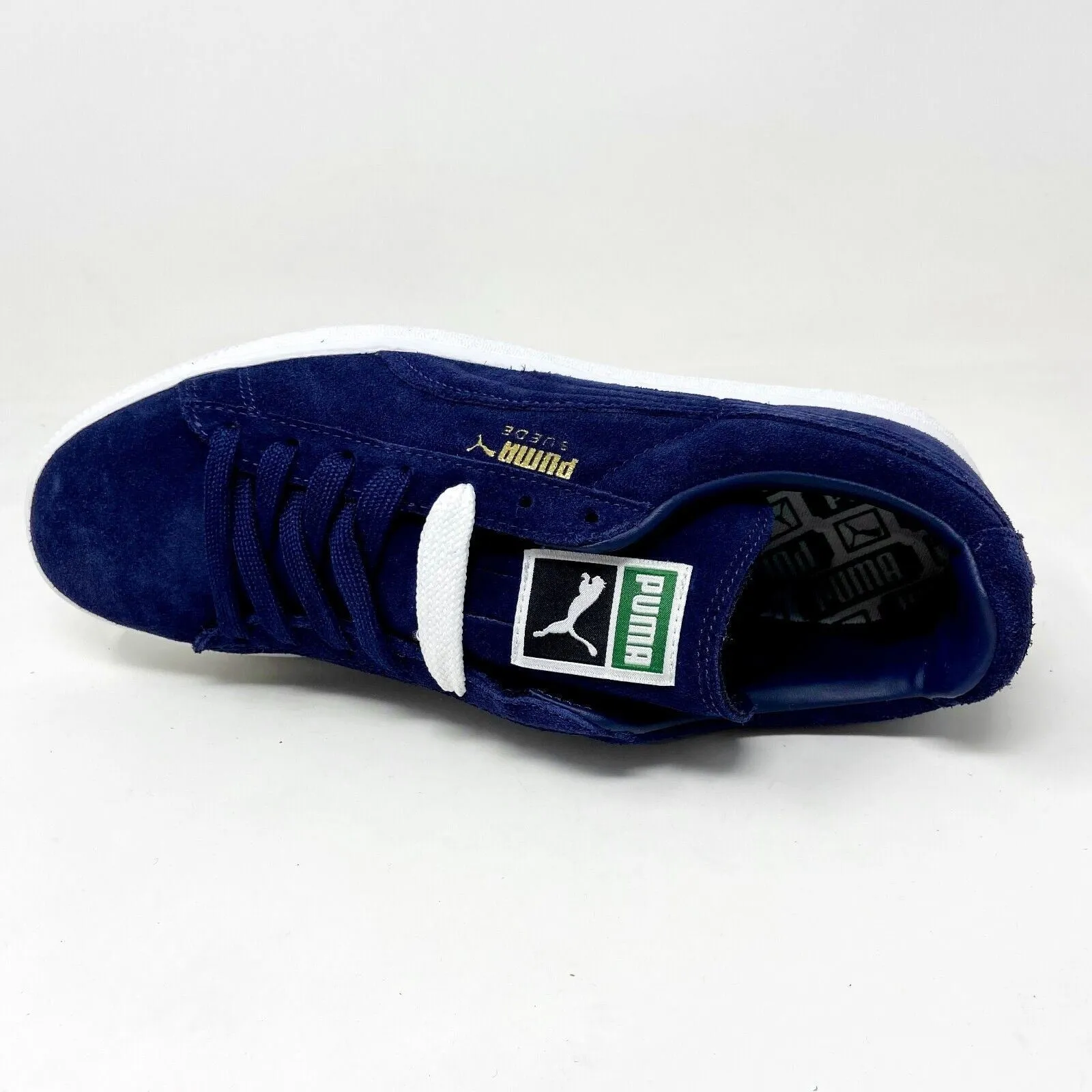 Puma Suede Classic   Peacoat White Navy Mens Casual Shoes 356568 52 Best Casual Comfortable Shoes