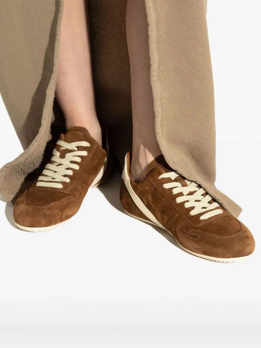 Shoe Stretcher Sneakers RICK OWENS - Women Suede Minimal Sneaks