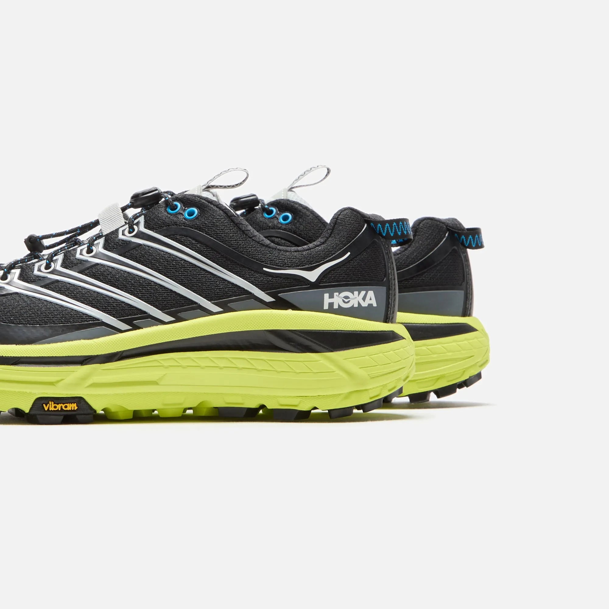 HOKA Mafate THREE2 - Black / Citrus Tracking