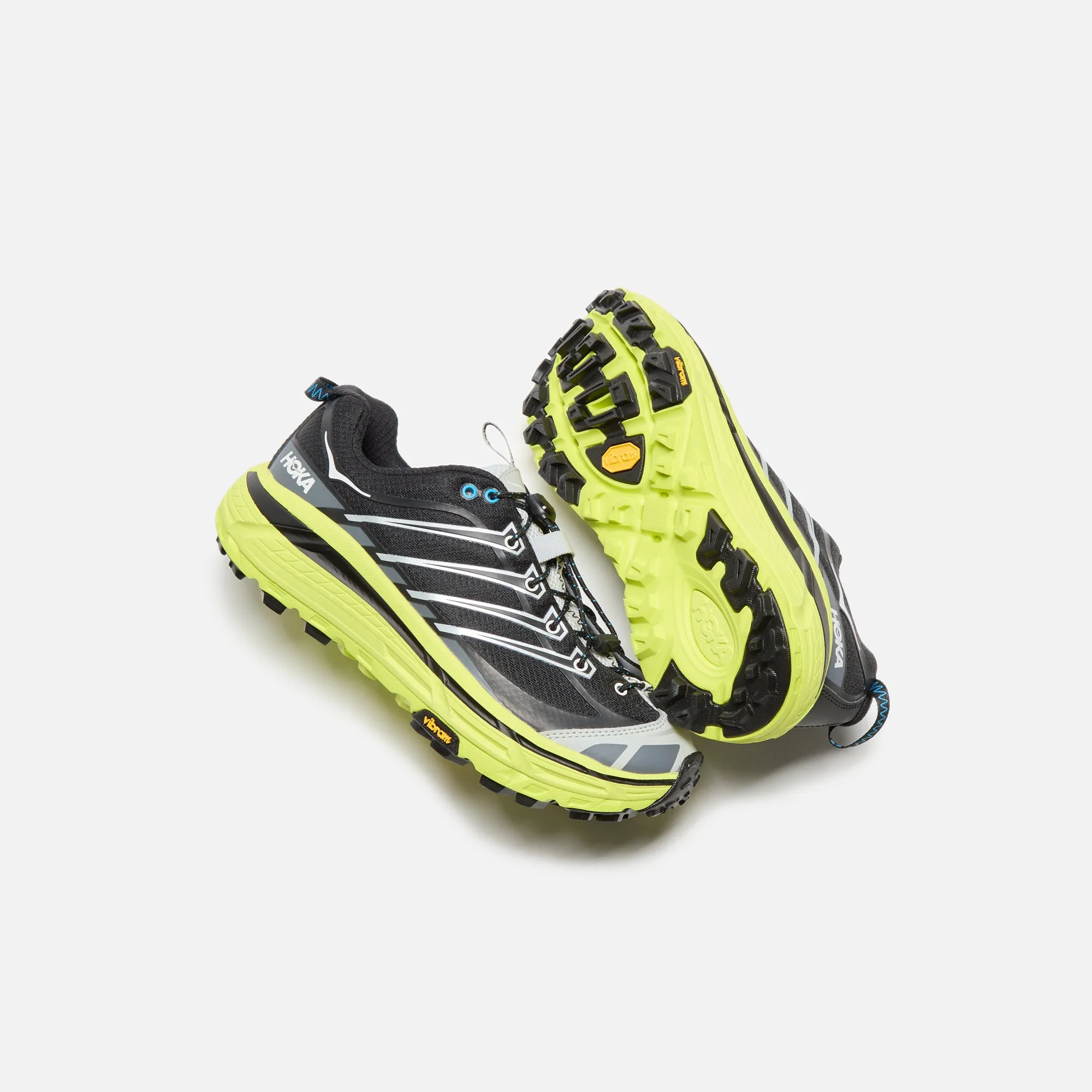HOKA Mafate THREE2 - Black / Citrus Best Shoes For Everyday Walking