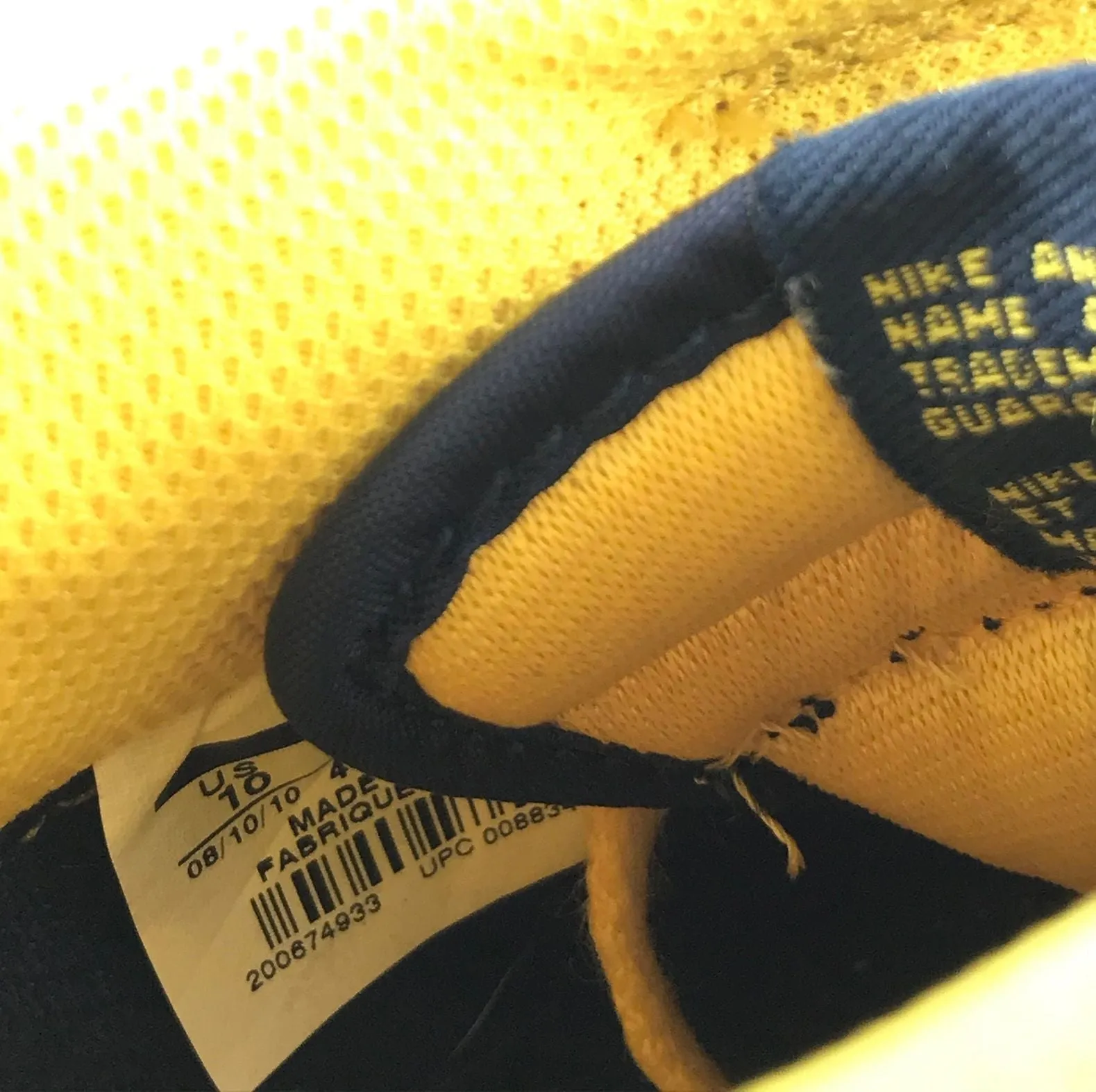 And Sneakers Nike Dunk Low BTTYS Reverse Michigan "Vintage" Size 10