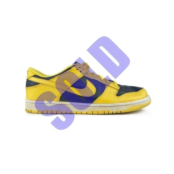 Sneakers In Store Nike Dunk Low BTTYS Reverse Michigan "Vintage" Size 10
