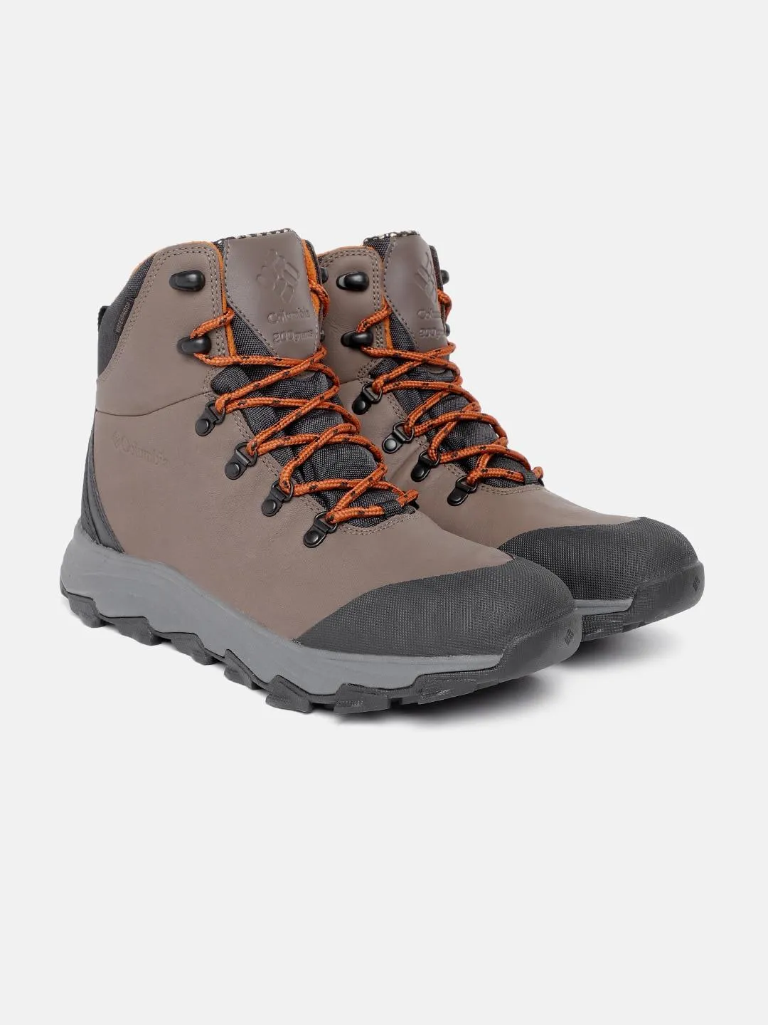 Columbia Men Brown EXPEDITIONIST BOOT Waterproof Hiking Shoes Uk