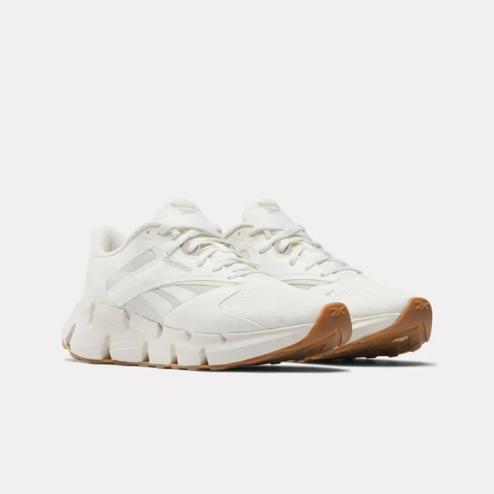 Best Carbon Running Shoes Reebok Footwear Women Zig Dynamica 5 Shoes CHALK/MOONST/BON