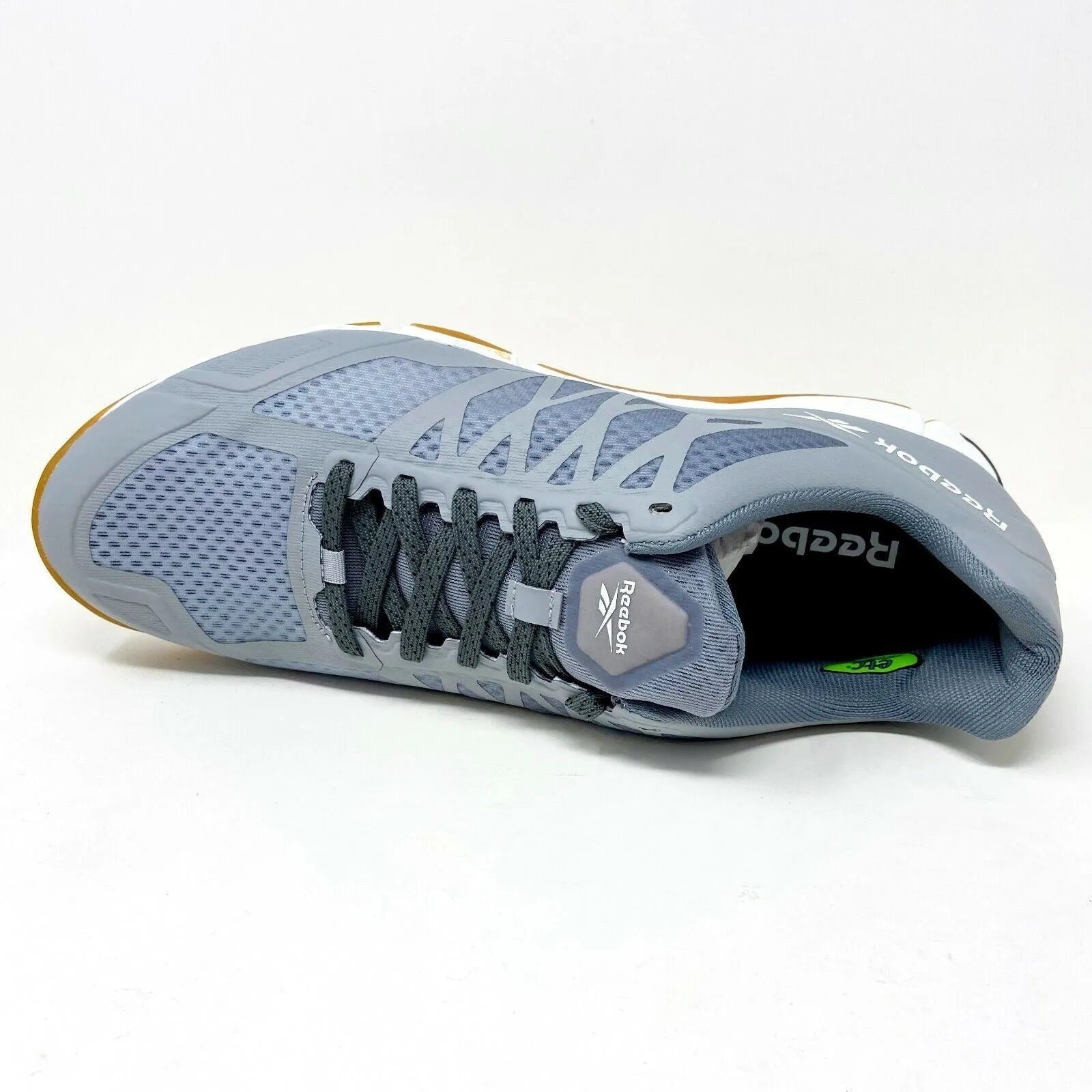 Reebok Speed TR Gray White Gum Mens Running Gym Trainer Shoes FZ0420 Wide Running Shoes