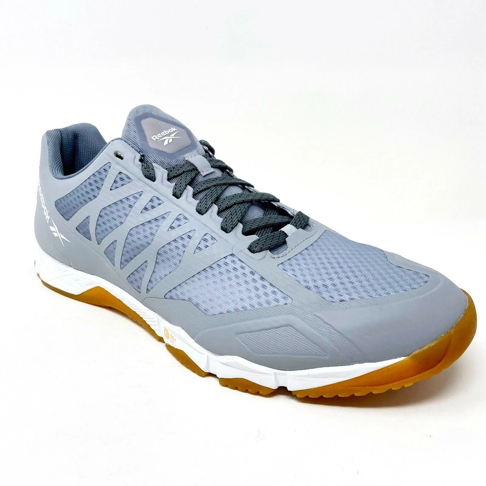 Cross Training Shoes Good For Reebok Speed TR Gray White Gum Mens Running Gym Trainer Shoes FZ0420