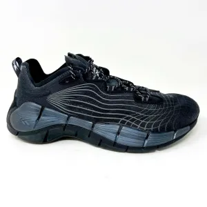 Good Running Shoes For Beginners Reebok Zig Kinetica II Core Black Grey Energy Glow Mens Running Shoes FX9340