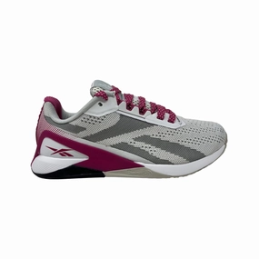 Spiked Oxfords Reebok Women's Nano X1 Cross Trainer Sneaker  White/Semi Proud Pink/Grey (FZ5686)