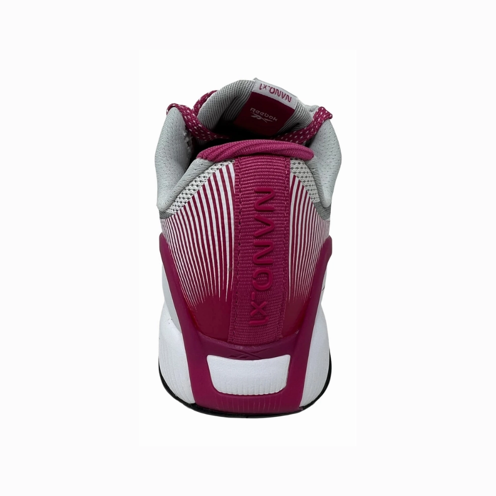 Reebok Women's Nano X1 Cross Trainer Sneaker  White/Semi Proud Pink/Grey (FZ5686) We Are Oxfords Not Brogues