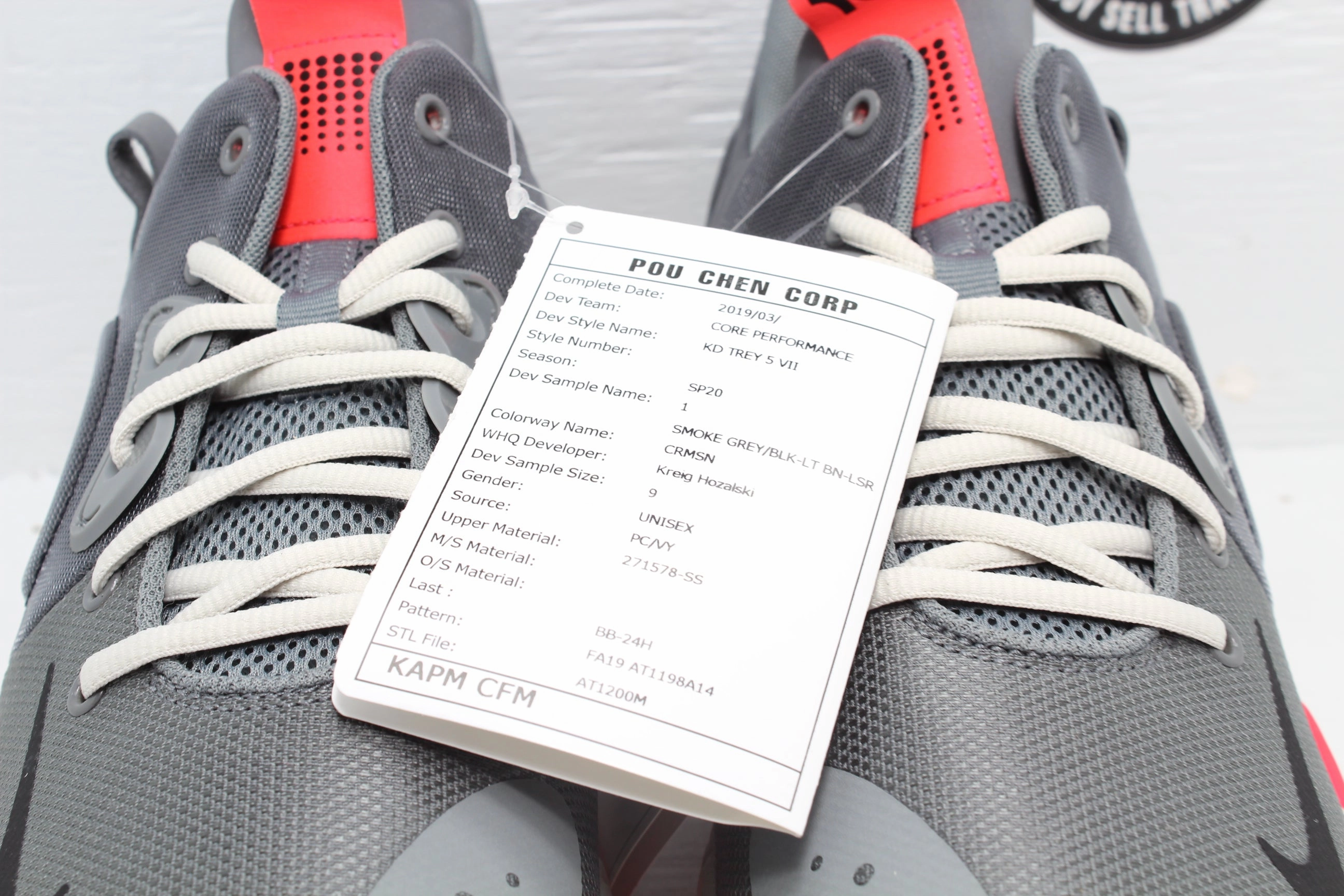 Changing Nike Shoes Nike KD Trey 5 VII Laser Crimson Sample