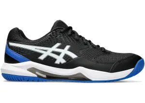 ASICS Gel-Dedicate 8 Black Tuna Blue Asics Trail Walking Shoes