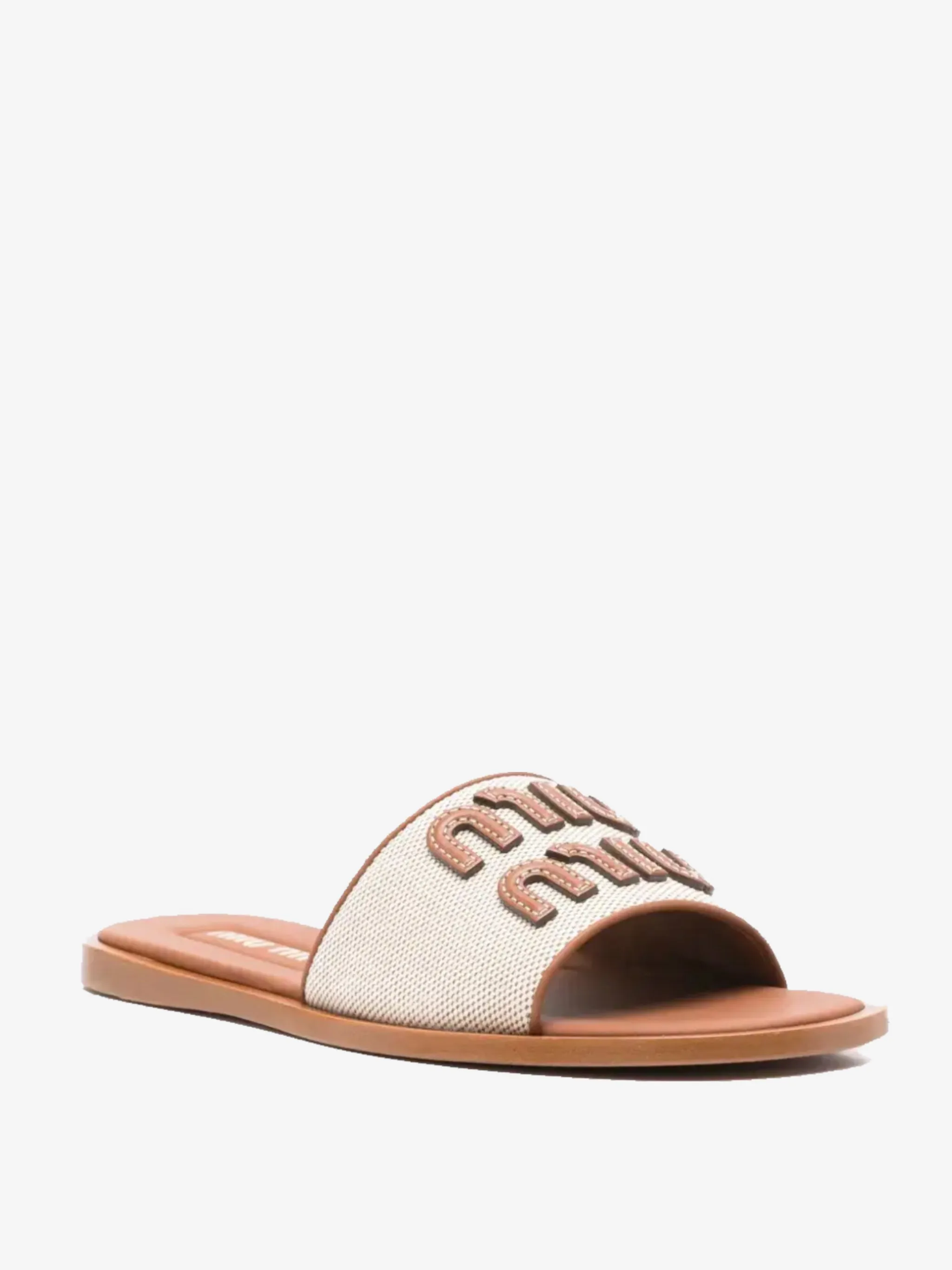 MIU MIU - Women Canvas Sandal Clothing Sandals