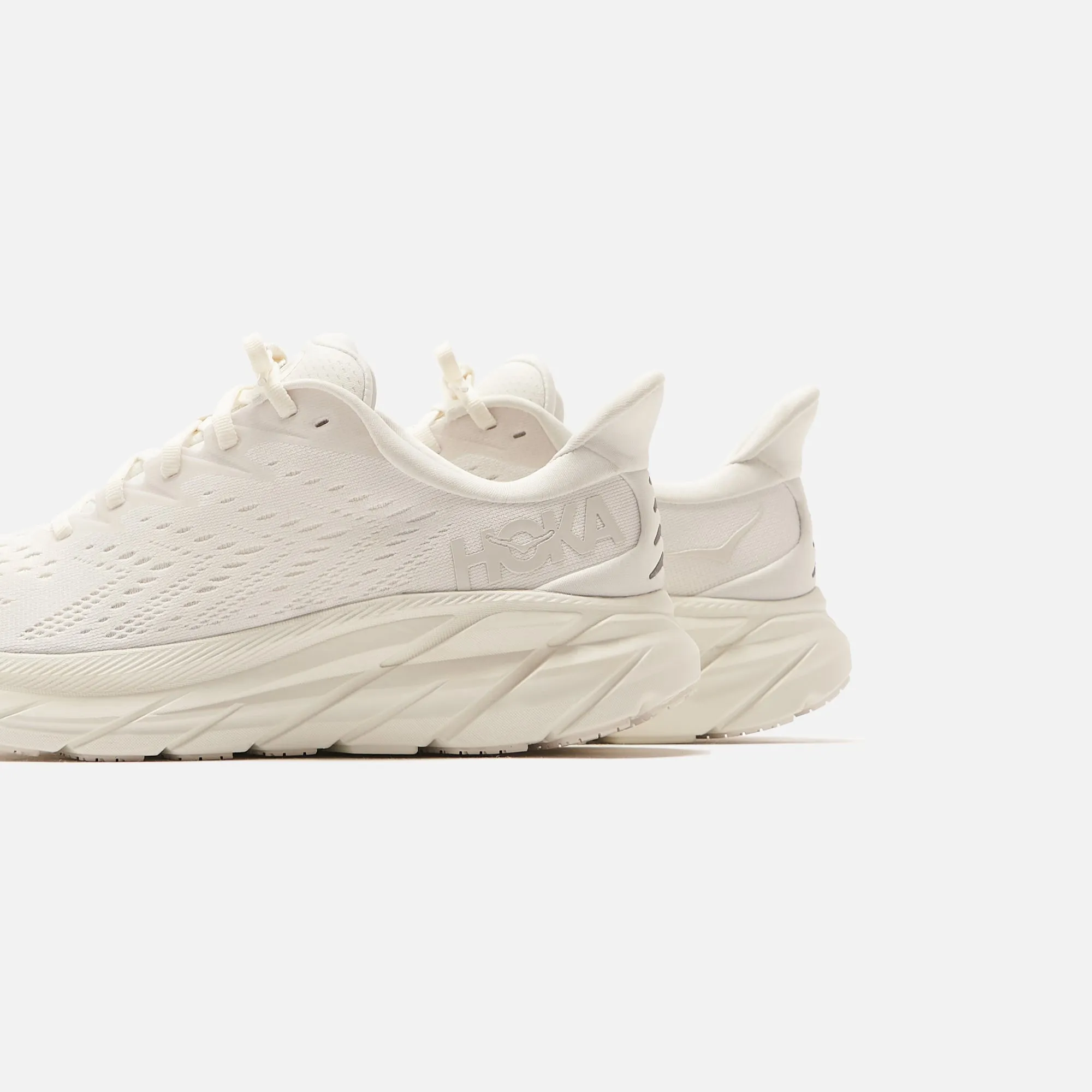 Hoka WMNS Clifton 8 Triple - White Military Discount