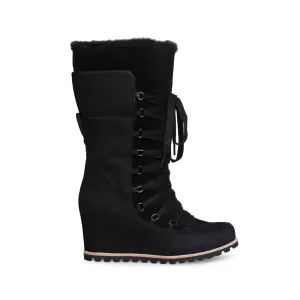 Wing Tipped Boots UGG Mason Black Boots - Women`s