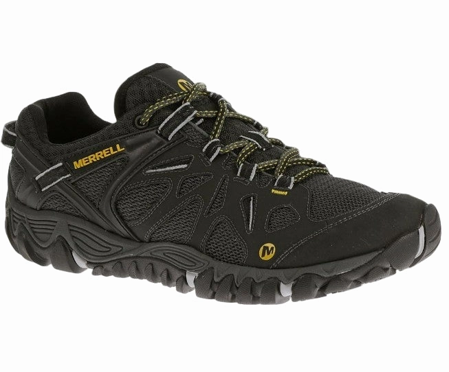 Merrell Men's All Out Blaze Aero Sport Hiking Water Shoes, Black Vegan Friendly Hiking Boots