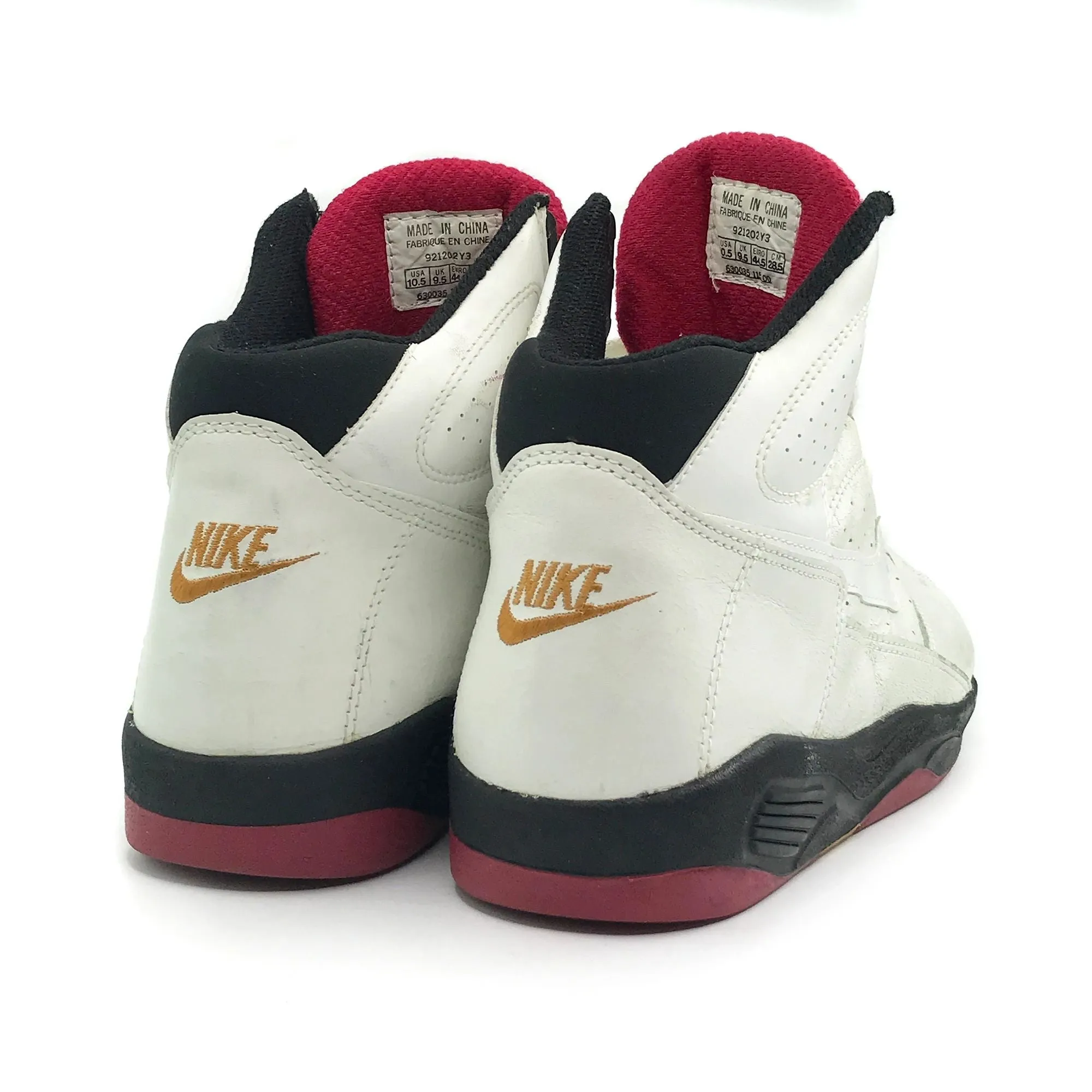 Walmart Slip On Sneakers Nike Air Flight Mid 1992-1993 OG Cardinal Size 10.5