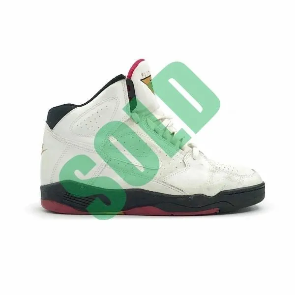 Nike Air Flight Mid 1992-1993 OG Cardinal Size 10.5 Sneakers Clip Art