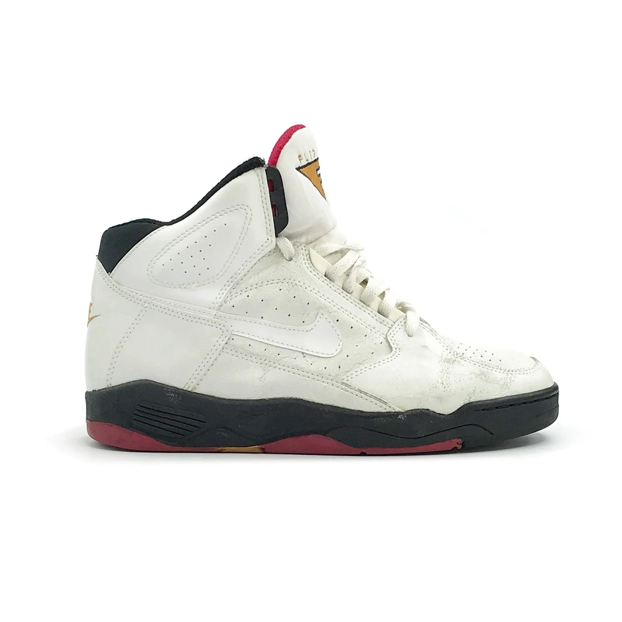 Slip Sneakers Nike Air Flight Mid 1992-1993 OG Cardinal Size 10.5