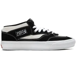 Mid Cut Skate Vans Skate Half Cab '92 Black Marshmallow Shoes