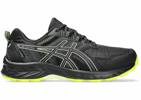 Used Asics Running Shoes ASICS Gel-Venture 9 Waterproof Black Cool Matcha