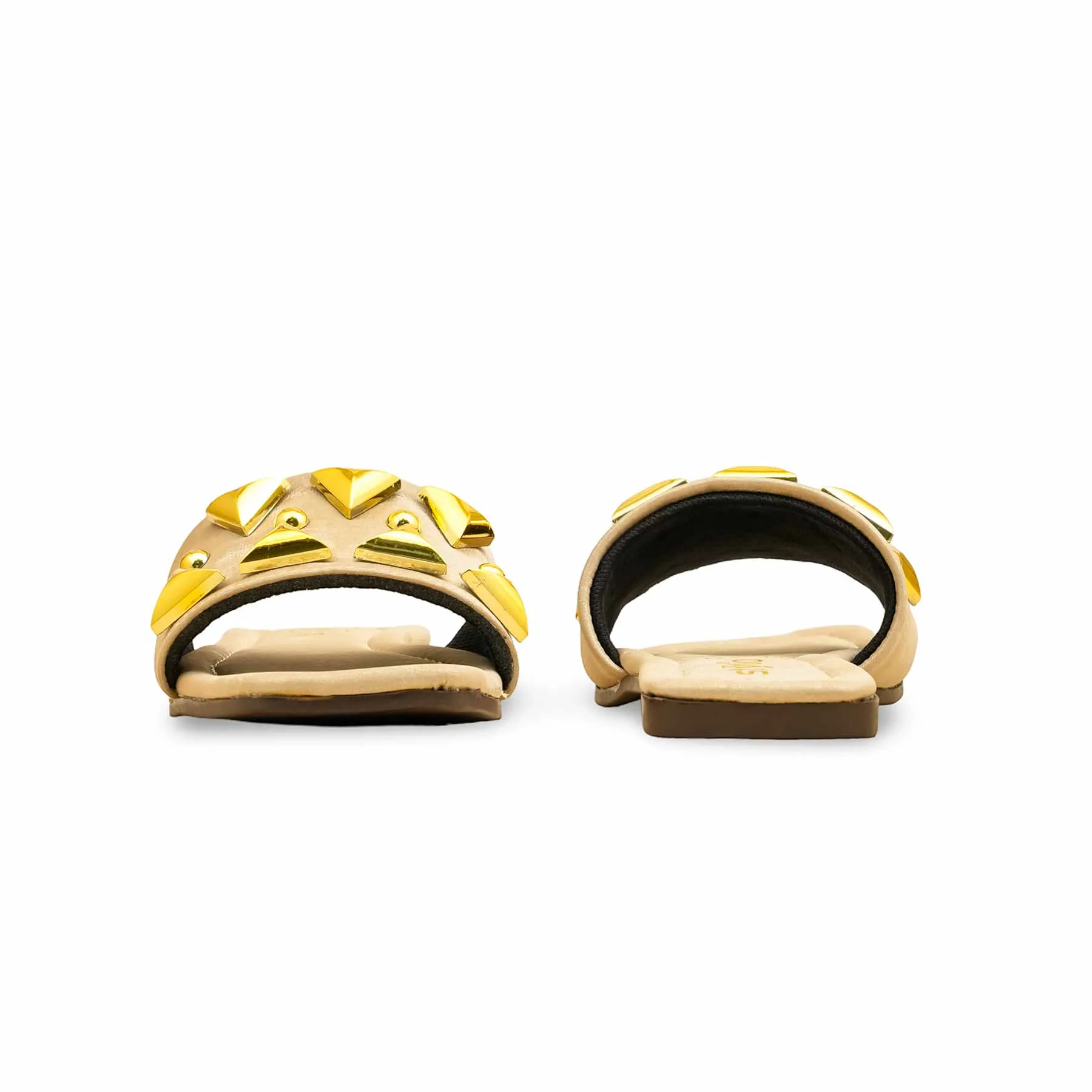 Golden Casual Slipper For Women CL2074 Slippers Deals
