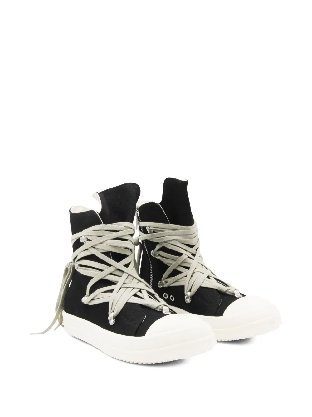 RICK OWENS DRKSHDW - Men Denim Megalace Sneaks Gola Sneakers